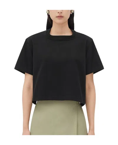 Bottega Veneta Loose Version Short-sleeved T-shirt In Black
