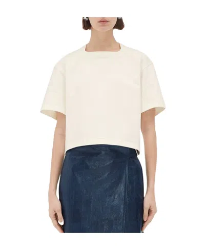 Bottega Veneta Loose Version Short-sleeved T-shirt In White