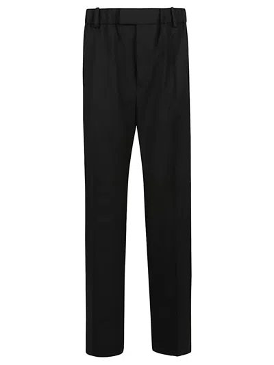 Bottega Veneta Loose-fitting Pants In Black
