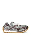 Bottega Veneta Low Top Lace Up Orbit Sneaker In Animal Print