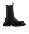 Bottega Veneta Lug 55mm Leather Boots In Black
