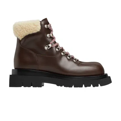 Pre-owned Bottega Veneta Lug Boot 'toffee' | Tan | Men's Size 38.5 In Brown