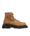 Bottega Veneta Lug Hiking Ankle Boot In Brown