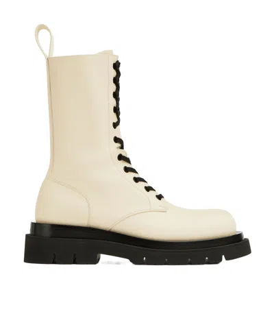 BOTTEGA VENETA LUG LEATHER BOOTS