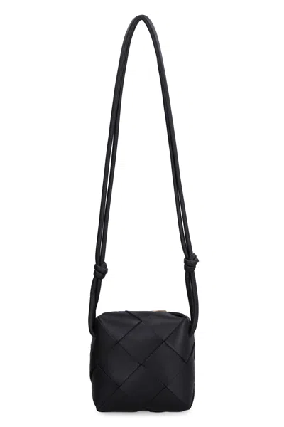 Bottega Veneta Luxurious Black Mini Crossbody Handbag