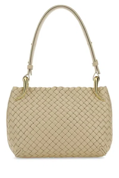 Bottega Veneta Luxurious Handbag For Women In Beige