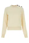 Bottega Veneta Crew-neck Wool Sweater Embellished Buttons