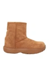 Bottega Veneta Men's Snap Shearling Boots In Brown