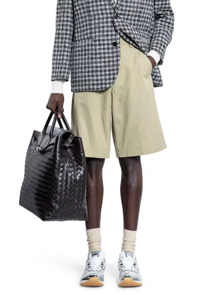 Bottega Veneta Man Beige Shorts & Skirts