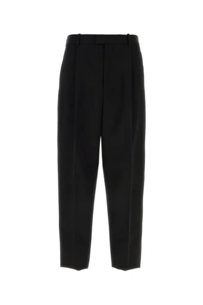 BOTTEGA VENETA BOTTEGA VENETA MEN BLACK WOOL PANT