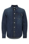 BOTTEGA VENETA BOTTEGA VENETA MAN BLUE DENIM SHIRT