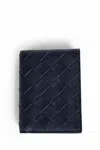 BOTTEGA VENETA MAN BLUE WALLETS & CARDHOLDERS