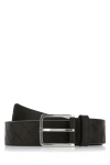 BOTTEGA VENETA BOTTEGA VENETA MAN DARK BROWN LEATHER BELT