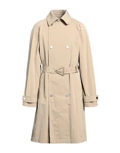 Bottega Veneta Man Overcoat & Trench Coat Beige Size 40 Polyamide, Elastane, Lambskin In Neutral