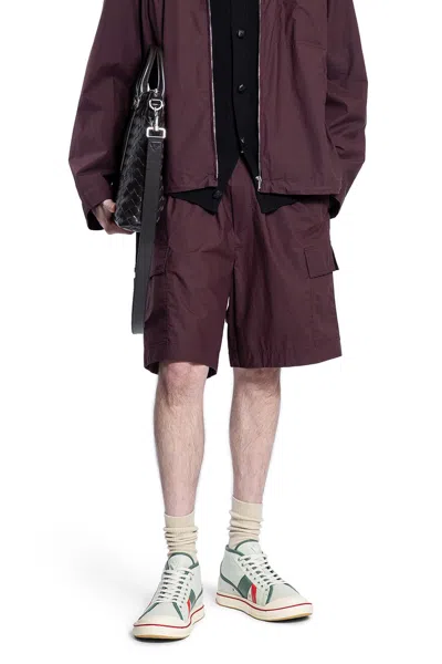 Bottega Veneta Man Purple Shorts & Skirts
