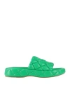 Bottega Veneta Man Sandals Green Size 9 Lambskin