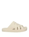 Bottega Veneta Off-white Slip-on Sandals In Beige