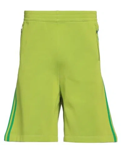 Bottega Veneta Man Shorts & Bermuda Shorts Acid Green Size L Polyamide, Polyester, Elastane