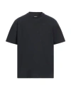 Bottega Veneta Man T-shirt Black Size L Cotton, Polyester