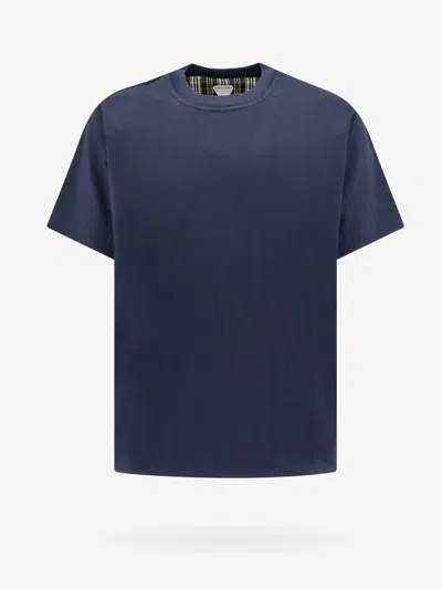 Bottega Veneta Man T-shirt Man Blue T-shirts