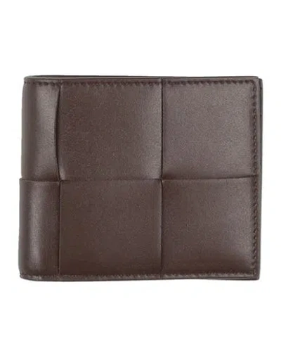 Bottega Veneta Man Wallet Brown Size - Leather