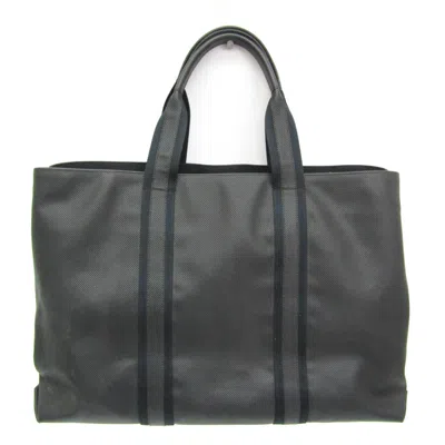 Pre-owned Bottega Veneta Marco Polo Black Canvas Tote Bag ()