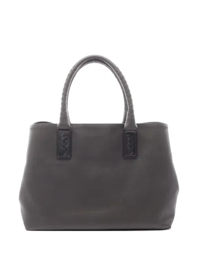 Pre-owned Bottega Veneta Marco Polo Leather Tote Bag