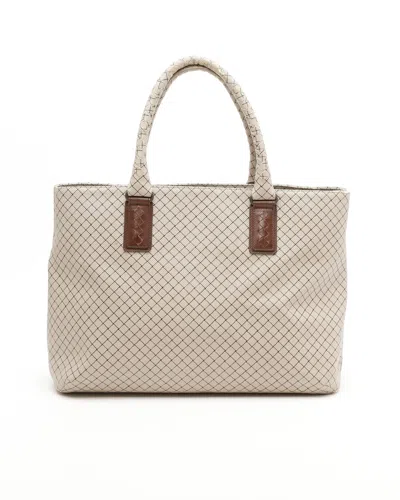Bottega Veneta Marco Polo Tote Bag In Brown