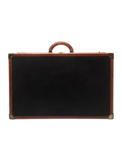 Pre-owned Bottega Veneta Marco Polo Trunk In Black