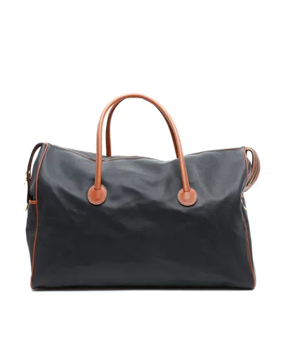 Bottega Veneta Marco Polo Weekend Bag In Black