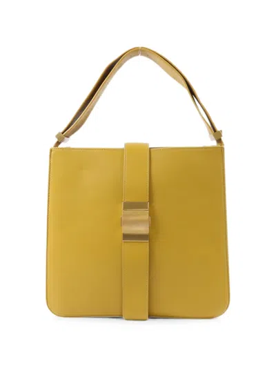 Pre-owned Bottega Veneta Marie Shoulder Bag In Yellow