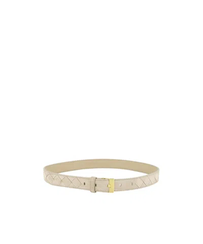 Bottega Veneta Mastice Belt In Neutral