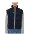 Bottega Veneta Maxi Intrecciato Quilted Gilet In Black