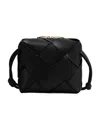 Bottega Veneta Women Mini Cassette Camera Bag In Black