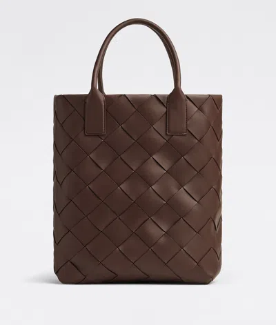 Bottega Veneta Maxi Tote Intreccio In Burgundy