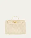 Bottega Veneta Medium Andiamo Bag In Sand