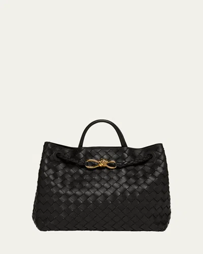 Bottega Veneta Medium Andiamo Bag In Shadow