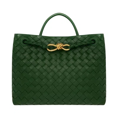 Pre-owned Bottega Veneta Medium Andiamo 'basil' | Green | Women's Size Onesize