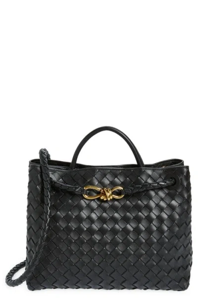 Bottega Veneta Medium Andiamo Intrecciato Shoulder Bag