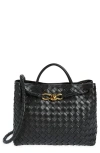 Bottega Veneta Black Medium Andiamo Bag