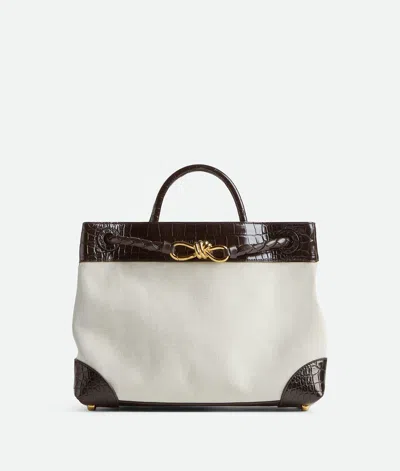 Bottega Veneta Medium Andiamo In Natural/fondant