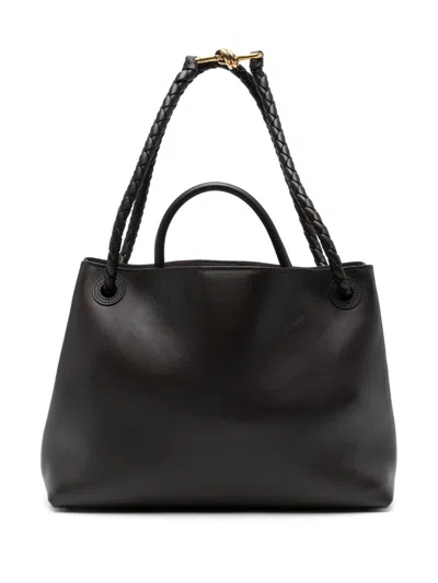 Bottega Veneta Medium Andiamo Tote Bag In Brown