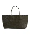 Bottega Veneta Medium Cabat Handbag In Black