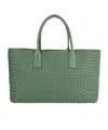 Bottega Veneta Medium Cabat Bag In Green