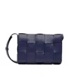 Bottega Veneta Medium Cassette Crossbody Bag In Blue