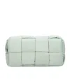 Bottega Veneta Medium Cassette Shoulder Bag In White