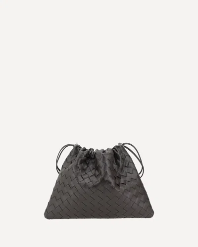 Bottega Veneta Medium Clutch Bag In Brown