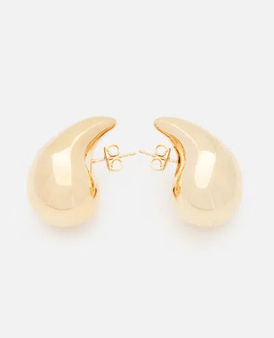 Bottega Veneta Medium Drop Earrings In Gold