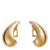Bottega Veneta Medium Water-drop Earrings In Golden
