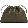 Bottega Veneta Medium Dustbag Intrecciato Leather Shoulder Bag